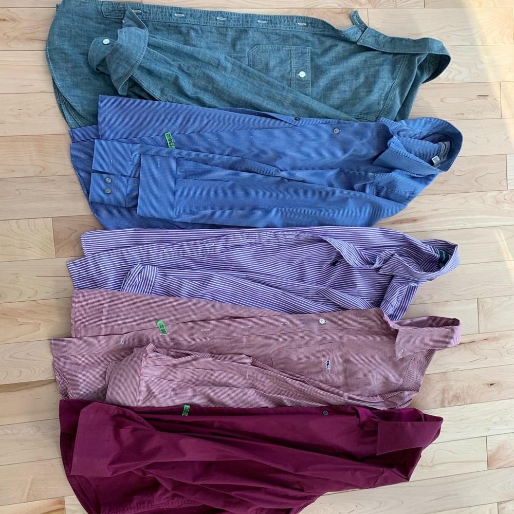 Lot of Men’s Button Down Shirts